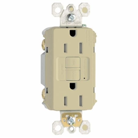 Nextgen 1597TRICC4 15A 125V Self Testing GFCI Receptacle; Ivory NE601505
